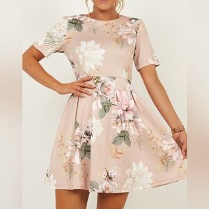 Gently worn meet the parents pink dress from Showpo